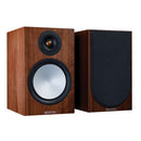 Monitor Audio Silver 100 Bookshelf Speakers Pair 7G Walnut Walnut