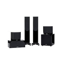 Monitor Audio Silver 200 5.1ch Home Cinema Speaker System Gloss Black Black