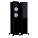 Monitor Audio Silver 200 Floorstanding Speakers Pair 7G Black Gloss Black