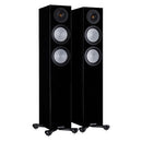 Monitor Audio Silver 200 Floorstanding Speakers Pair 7G Black Gloss Black