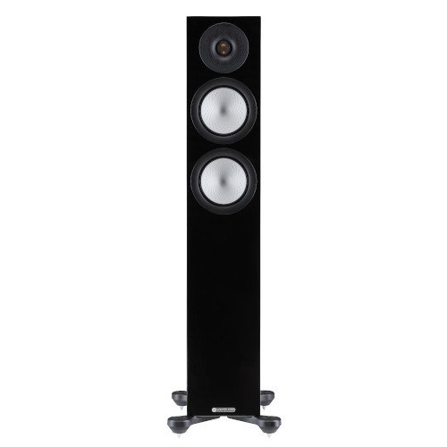 Monitor Audio Silver 200 Floorstanding Speakers Pair 7G Black Gloss Black