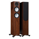 Monitor Audio Silver 200 Floorstanding Speakers Pair 7G Walnut Walnut