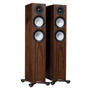 Monitor Audio Silver 200 Floorstanding Speakers Pair 7G Walnut Walnut