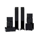 Monitor Audio Silver 300 7.1.2 Dolby Atmos Home Cinema Speaker Package Gloss Black Black