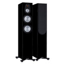 Monitor Audio Silver 300 Floorstanding Speakers Pair 7G Black Gloss Black