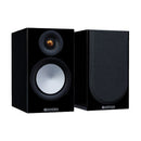 Monitor Audio Silver 50 Bookshelf Speakers Pair 7G Black Gloss Black