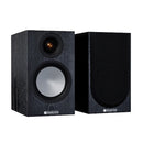 Monitor Audio Silver 50 Bookshelf Speakers Pair 7G Black Oak Black Oak