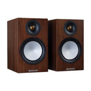 Monitor Audio Silver 50 Bookshelf Speakers Pair 7G Walnut Walnut