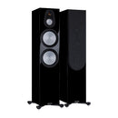 Monitor Audio Silver 500 Floorstanding Speakers Pair 7G Black Gloss Black