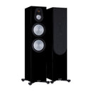 Monitor Audio Silver 500 Floorstanding Speakers Pair 7G Black Gloss Black