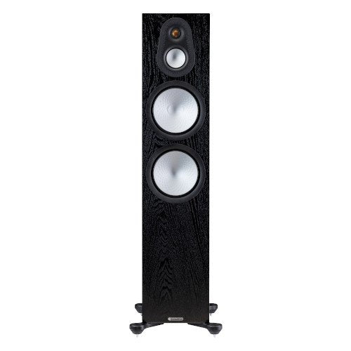 Monitor Audio Silver 500 Floorstanding Speakers Pair 7G Black Oak Black Oak