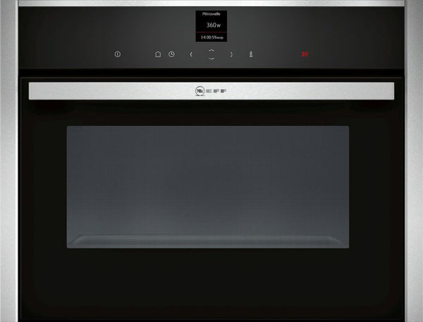 Neff C17UR02N0B N 70 Built-in microwave oven 60 x 45 cm Stainless steel