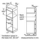 Neff C1AMG84G0B N 50 Built-in microwave oven with hot air 60 x 45 cm Graphite-Grey