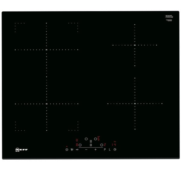 Neff T46FD53X2 60Cm Induction Hob Touch Control Combizone 4 Zones