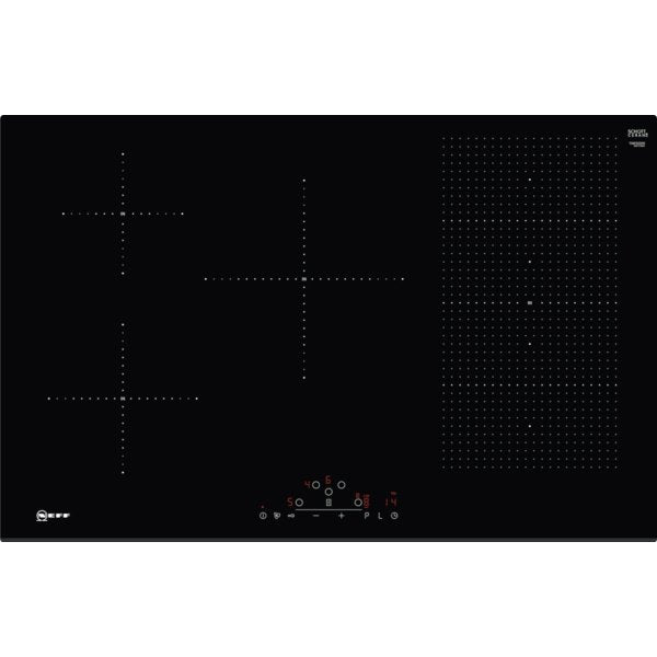 Neff T58FD20X0 N 70 Induction hob 80 cm Black surface mount without frame