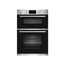 Neff U1GCC0AN0B N30 Built In Electric Double Oven Black & Steel Black