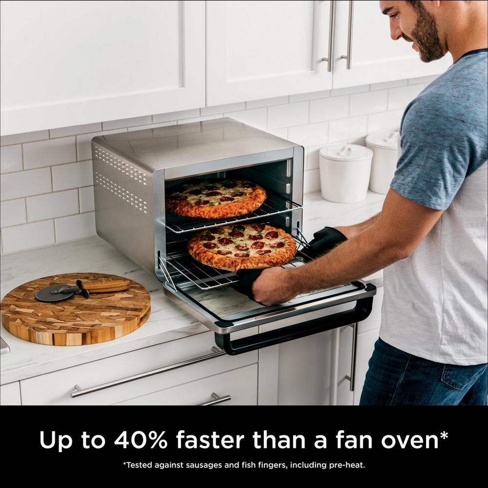 Ninja 10 - in - 1 Multifunction Oven DT200UK - Black