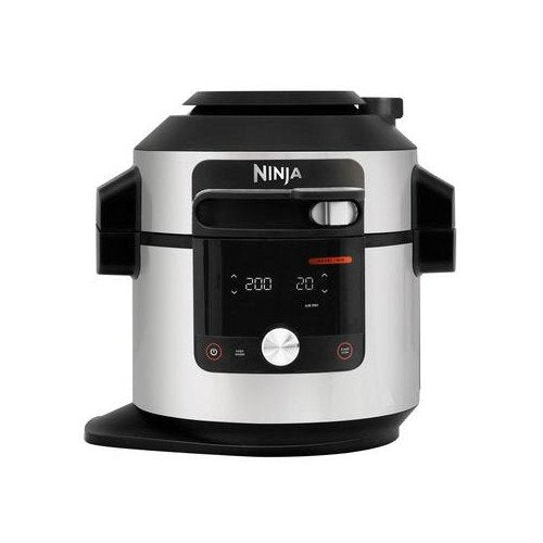 Ninja Foodi MAX 15 in 1 SmartLid Multi Cooker with Smart Cook System OL750UK Silver