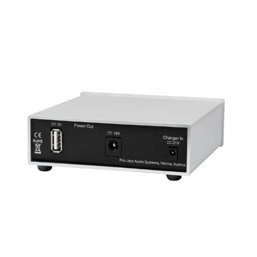 Pro Ject Accu Box S2 High end power supply Silver Silver