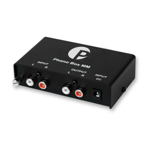 Pro Ject Phono Box MM Pre-amplifier Black Black