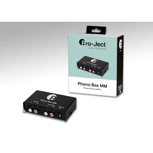 Pro Ject Phono Box MM Pre-amplifier Black Black