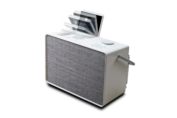 Pure Evoke Play Versatile Music System Cotton White White