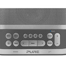Pure Siesta S6 Premium Dab Dab+ FM Bluetooth Clock Radio Graphite Graphite