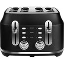 Rangemaster RMCL4S201BK Classic 4 Slice Toaster - Black Black