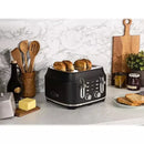 Rangemaster RMCL4S201BK Classic 4 Slice Toaster - Black Black
