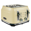 Rangemaster RMCL4S201CM Classic 4 Slice Toaster - Cream Cream