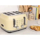 Rangemaster RMCL4S201CM Classic 4 Slice Toaster - Cream Cream