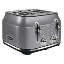 Rangemaster RMCL4S201GY Classic 4 Slice Toaster - Grey Grey