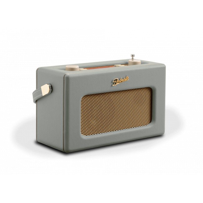 Roberts RD70DG DAB+ DAB FM Revival Radio with Bluetooth in Dove Grey Side