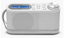 Roberts Play 10 Portable Digital DAB DAB+ FM Radio White White