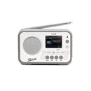 Roberts Play 20 DAB DAB+ FM Portable Radio with Bluetooth White White