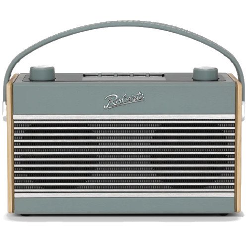 Roberts Rambler BTS DAB DAB+ FM RDS Stereo Digital Radio with Bluetooth Alarms and ECO Power Saving Mode Duck Egg Blue Duck Egg Blue