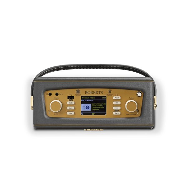 Roberts Revival iStream 3L DAB+ FM Bluetooth Internet Smart Radio works with Amazon in Charcoal Grey Charcoal Grey