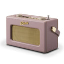 Roberts Revival Uno BT DAB DAB+ FM Radio with 2 alarms and line out in Dusky Pink Bluetooth Dusky Pink
