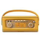 Roberts Revival Uno BT DAB DAB+ FM Radio with 2 alarms and line out in Sunburst Yellow Bluetooth sunburst yellow