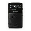 Roberts Sports 925 MW FM 2 Band Battery Portable Radio Black