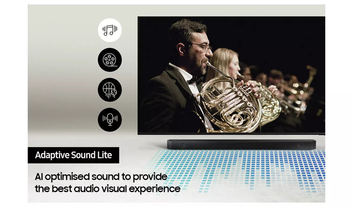 Samsung HW-S50B 3.0ch Lifestyle All in one Soundbar with Virtual DTS:X Dark Grey