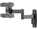 SANUS SF213-B2 Full-Motion Wall Mount for Screens up to 27inch, extends 13inch Black