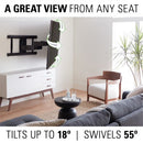 Sanus VXF730 Advanced Full-Motion Premium TV Mount for 46 inch to 95 inch TVs Black