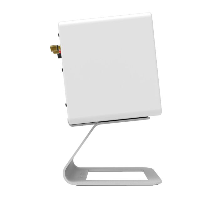 Kanto SE2 Small Elevated Desktop Speaker Stands White