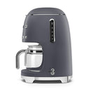SMEG DCF02GRUK 50s Retro Stye Drip Coffee Machine Slate Grey Grey
