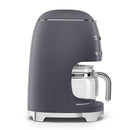 SMEG DCF02GRUK 50s Retro Stye Drip Coffee Machine Slate Grey Grey