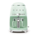 SMEG DCF02PGUK 50s Retro Style Drip Coffee Machine Pastel Green Pastel Green