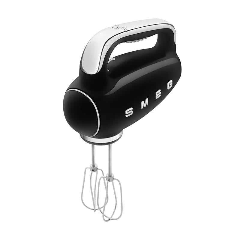 SMEG HMF01BLUK 50s Style Hand Mixer Black Black