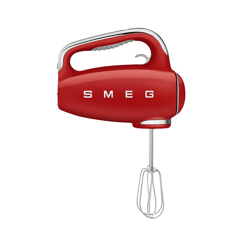 SMEG HMF01RDUK 50s Style Hand Mixer Red Red
