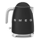SMEG KLF03BLMUK 50s Retro Style Kettle Matte Black Matte Black